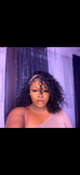 curly bob headband wig 14"