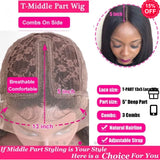 24” T part body wave wig | unice hair 💕