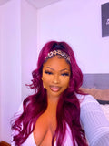Straight 99j headband wig | Nadula hair