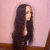 28” 4x4 lace closure waterwave wig 😍