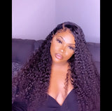 24” Kinky curly lace front wig by curlyme hair