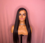 26” straight frontal wig one more hair company